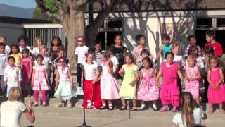 Maddie Kindergarten Spring Sing May 2010