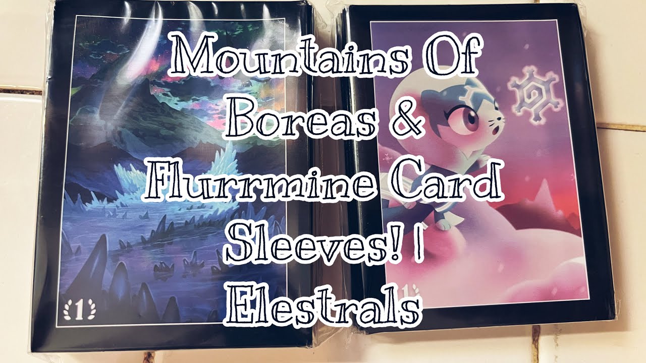 Mountains Of Boreas & Flurrmine Card Sleeves ❄️ | Elestrals