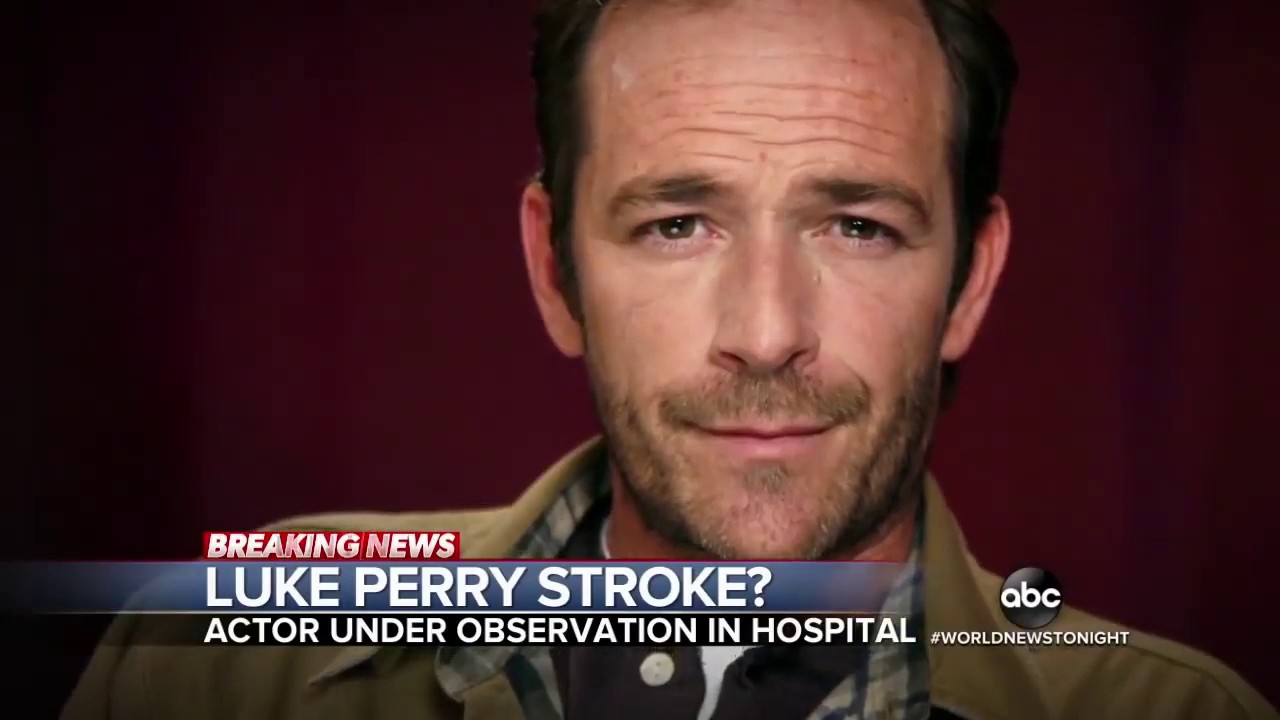 '90210' star Luke Perry hospitalized after reported stroke YouTube