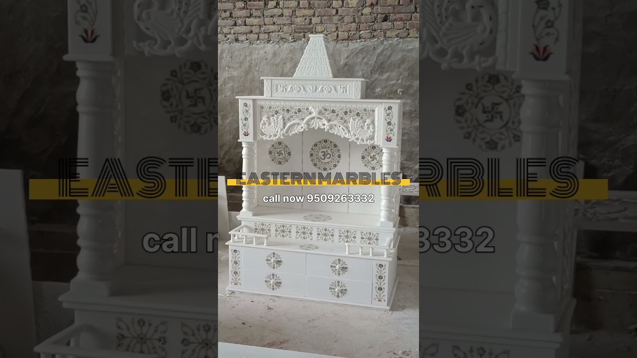 white marble home temple pooja ghar ghar mandir safed marble mandir vietnam marble
