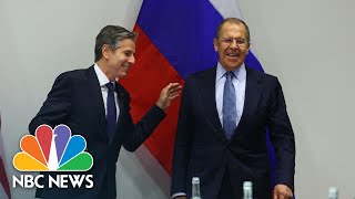 Blinken, Lavrov Agree That U.S. And Russia Could Work Together Secretary of State Antony Blinken and Russian Foreign Minister Sergey Lavrov struck a polite tone Wednesday as they sat down ..., From YouTubeVideos