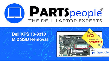 Dell XPS 13-9310 (P117G002) M.2 SSD How-To Video Tutorial