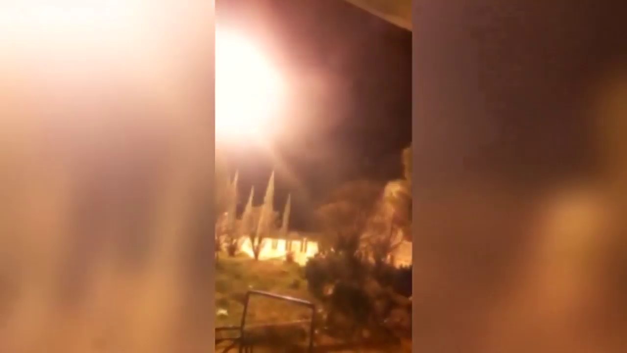 Israel seen behind Damascus air strikes