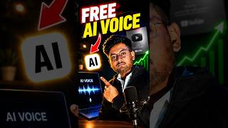 FREE AI Voice Kaise Banaye? 🤯 Real Human Voice! #shorts #ai#ai