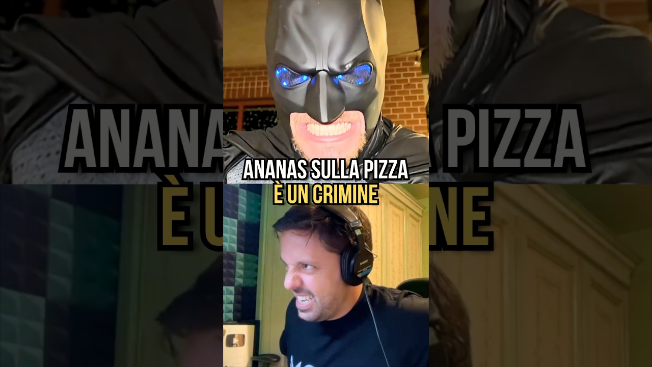 «L'ananas sulla pizza è un crimine» — Batman ITA 🍍