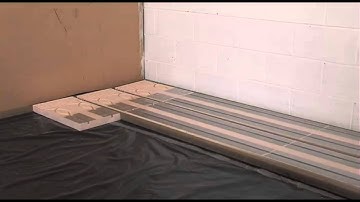 How to install a Hep2O foiled polystyrene system in battened floors
