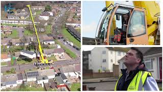 Static Caravan Crane Delivery