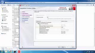 how to install oracle 12c forms and reports - part2 (domain creation and RCU creation) Information