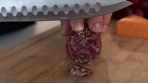 Salami Cutting Video - Goose on the Loose