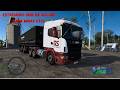 Ao vivo - Mapa Minas ETS2 Estreia Skin Suline - Volante MOZA TSW Truck Wheel