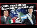 ARGENTINA 🇦🇷 vs. MÉXICO 🇲🇽 ¿Quien gana? Economía y Desarrollo Humano | El Peruvian