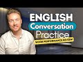 English conversation practice  pronunciation  fluency training