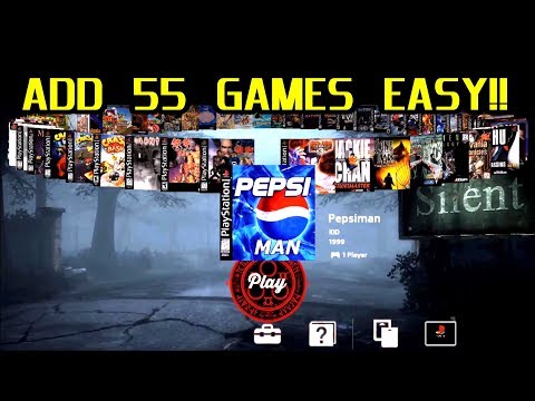 How to ADD 55 games to your PlayStation Classic SUPER EASY NOW