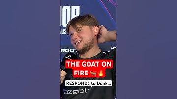 FaZe S1mple RESPONDS to DONK 👀🔥