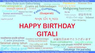 Gitali   Languages Idiomas - Happy Birthday