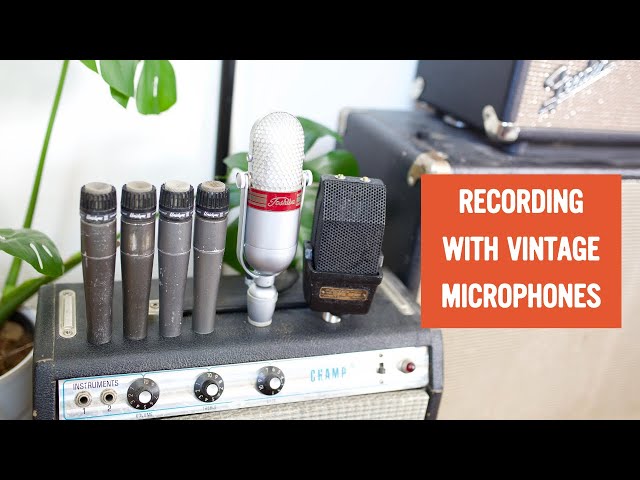 Tip top vintage audio Retro microphone chrome