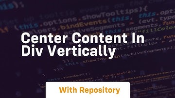 center content in div vertically