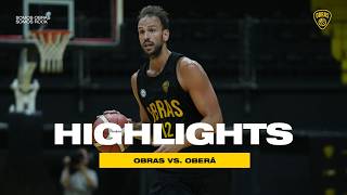 Obras vs Oberá / La Liga Nacional 2025-26 / Highlights