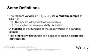 Applied Stats and Prob for Engineers Point Estimation of Parameters and Sampling Distro Chap 7