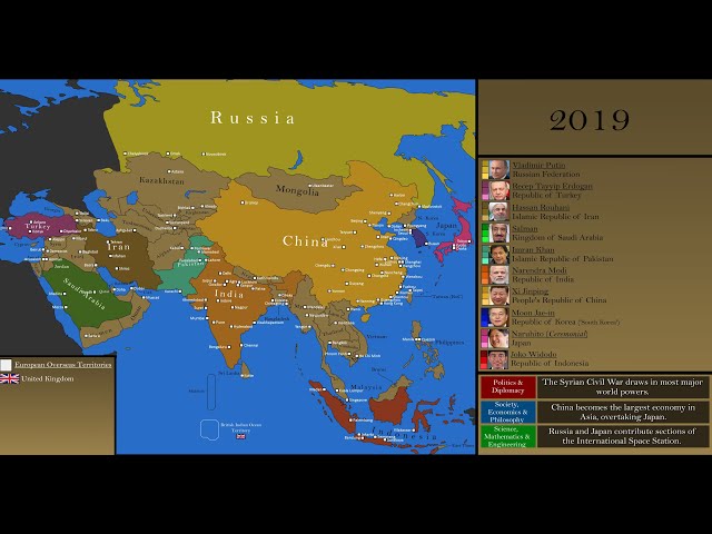 The History of Asia: Every Year class=