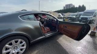 2005 Bentley Continental GT ready to be broken down for spares at Westminster Auto Spares.