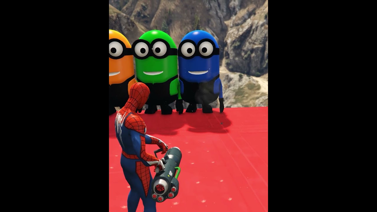 Epic Spider-Man Ragdoll Fails in GTA 5! 😆 