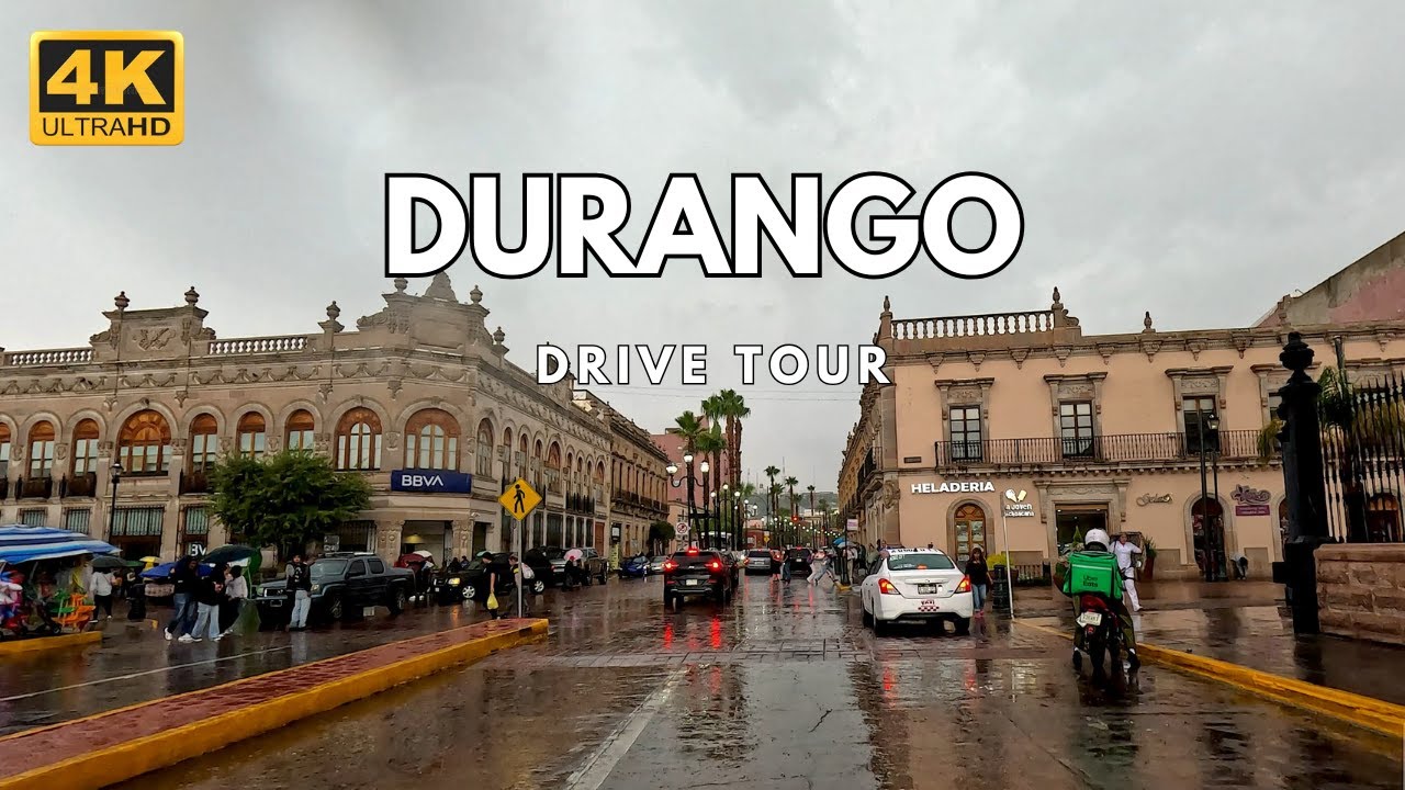 Durango 4K | Rainy Day | Driving Tour