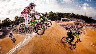 For more bmx racing visit http://win.gs/1graal1 and yet another step
of race evolution - the 2013 edition red bull r.evolution, most
innovative bm...