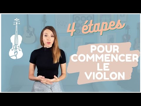 Vidéo: Comment Apprendre à Jouer Du Violon