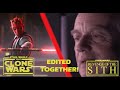 The Tragedy of the Phantom Apprentice (Clone Wars+Revenge of the Sith Edited together)