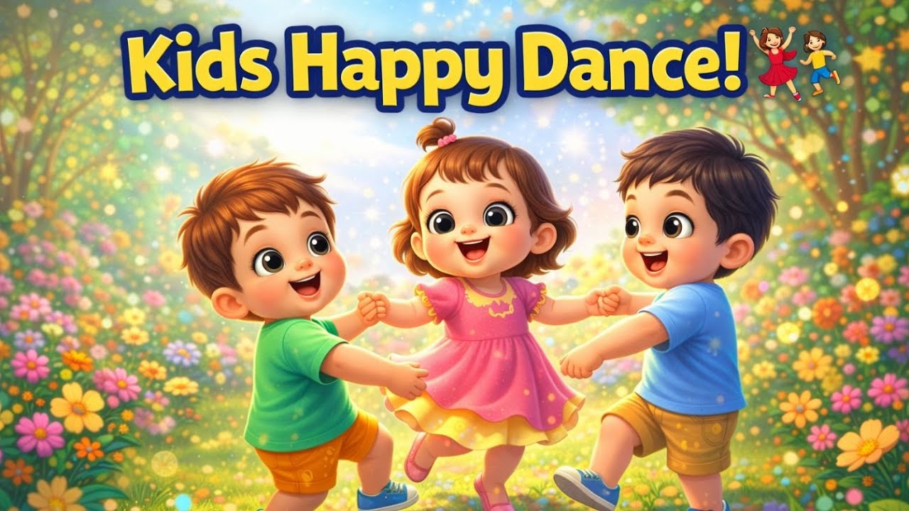 Kids Happy Dance | Tamil Kids Song | Fun Dance Video for Children | Joyful Story