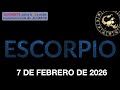 Horóscopo Diario - Escorpio - 7 de Febrero de 2026.
