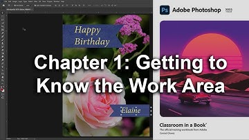 Adobe Photoshop CC 2023 Classroom In A Book Chapter 1 Getting to Know the Work Area
