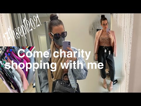 Oooo let’s go charity shopping together, second hand clothes haul 17 September 2021