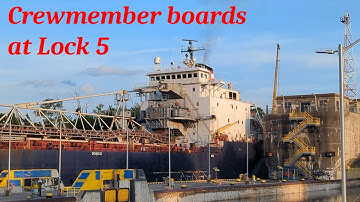 Radciffe R Latimer downbound at Lock 5 July 25, 2025