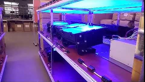 Aging test of SED RGB LED Flood Light