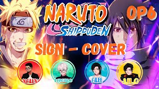 SIGN - Naruto Shippuden Opening 6 Cover D'Angello, Alee, J.EL.G & XAlex