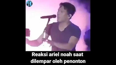 Ariel noah reaksi tak terduga saat sedang konser #SHORTS