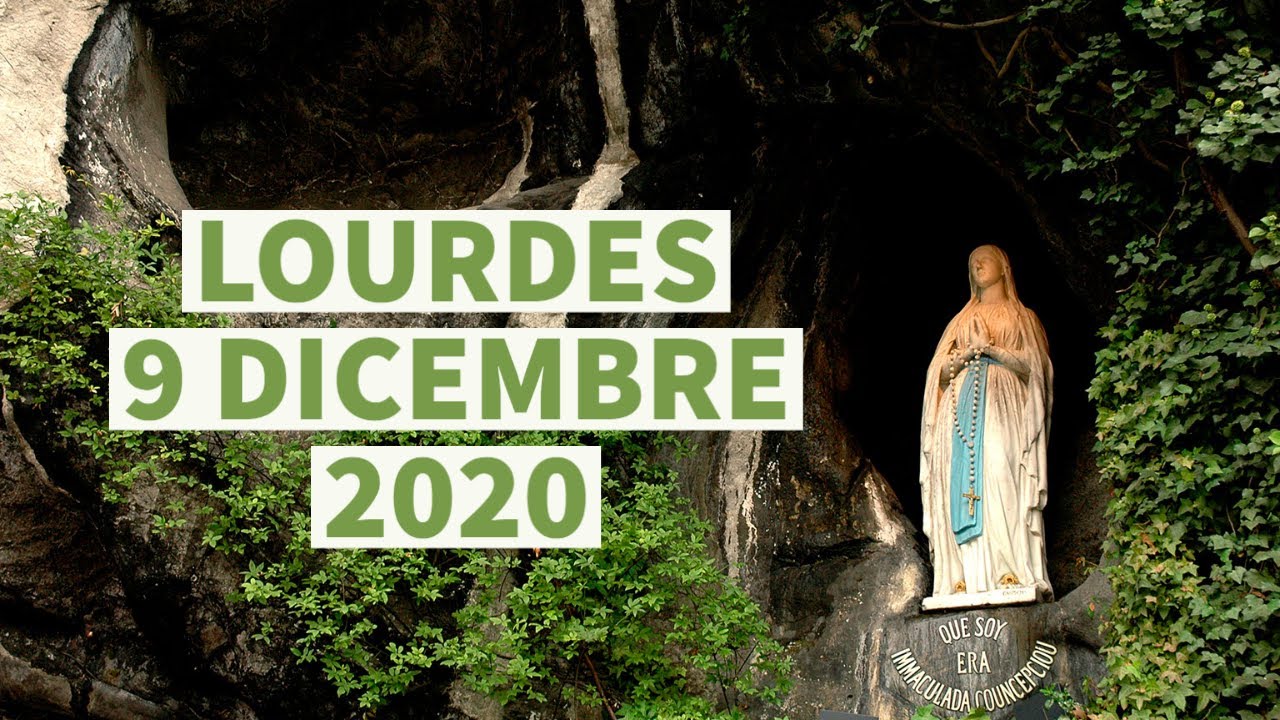 Rosario Da Lourdes Santo Rosario Dalla Grotta Di Lourdes 9 Dicembre 2020 Youtube