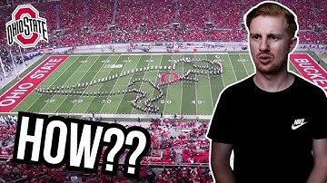 British Reaction To OHIO STATE UNIVERSITY Marching Band (Tribute To Blockbuster Movies)