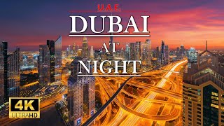 DUBAI UAE 🇦🇪 , The Most Modern,Luxurious and Cosmopolitan City in the World,8K 60 FPS, NIGHT TIME
