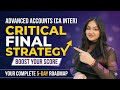 5 Days Left? Final Strategy and Plan for Advanced Accounts (CA Inter May 2026)