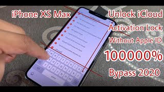 iPhone Xsmax Unlocker iCloud Activation Lock Without Apple ID 1000% Working 2020