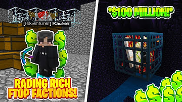 RAIDING MULTIPLE *RICH* FTOP FACTIONS! *$100 MILLION* | SaiCoPvP Warlock Realm [5] | How-To Factions