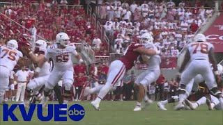 Sarkisian: Texas Longhorns offensive line pass protection problems 'are blaring' | KVUE