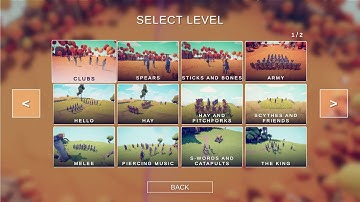 Totally accurate battle simulator (TABS) The Introduction CLUBS walkthrough