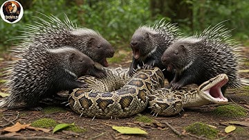 Dramatic Encounter Between Python and Porcupine – The End of the Predator You Need to Know