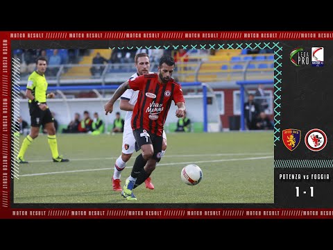 POTENZA - FOGGIA 1 a 1: gli Highlights