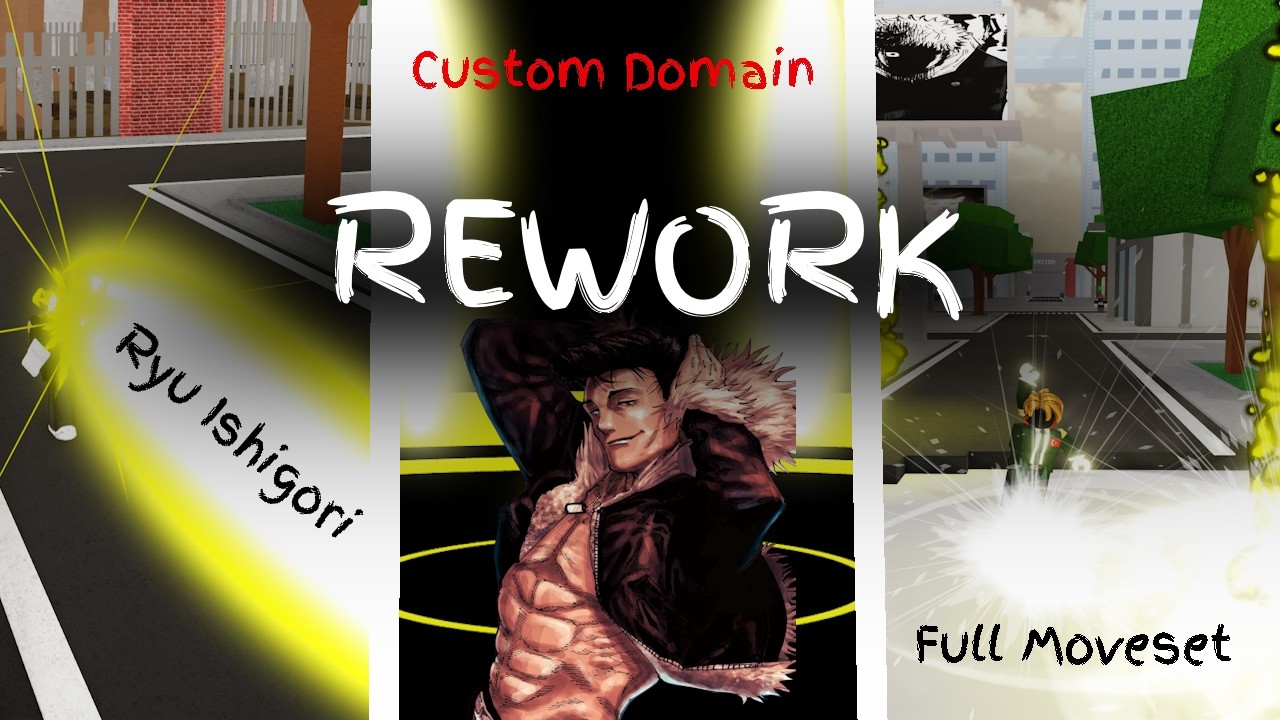 Ryu Moveset Ryu Ishigori Moveset Rework - CUSTOM DOMAIN - IMPORT CODE - YouTube