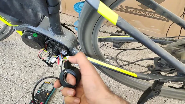 BAFANG Mid Drive Motor Running with universal throttle (Hack)